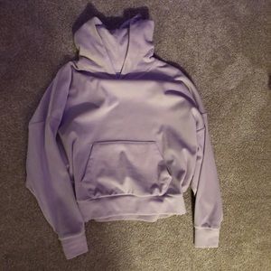 soft pink hoodie